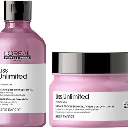 L'Oréal Professionnel Liss Unlimited Shampoo & Mask Comb